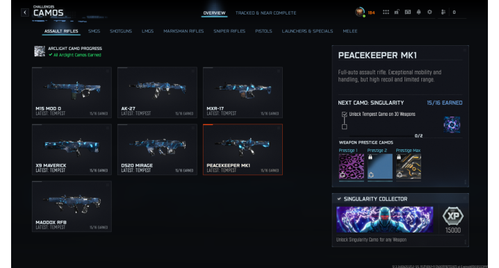 CoD BO7 Prestige Master 184 | 30x Singularity/Nexus/Infestation | OG Email