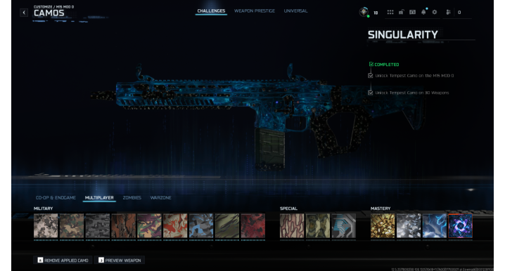 CoD BO7 Prestige 3 Lvl 18 | Singularity Unlocked on 30 Guns | Original Email