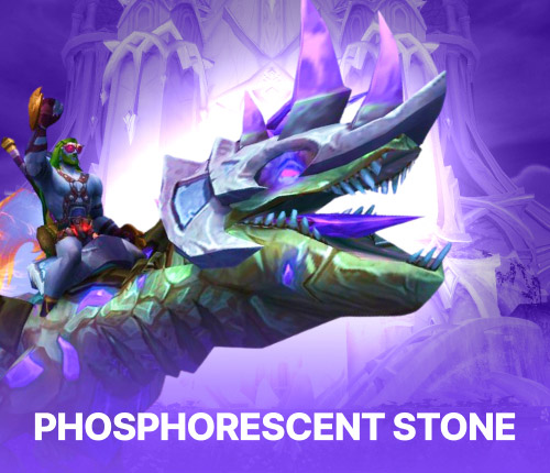 Phosphorescent Stone Drake Mount