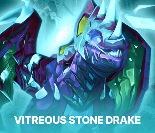 Vitreous Stone Drake Mount