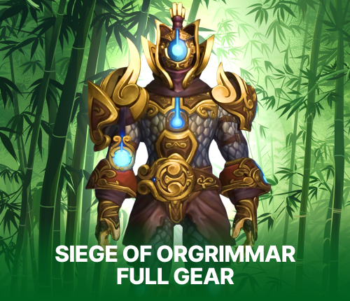 Siege of Orgrimmar Full Gear PREORDER