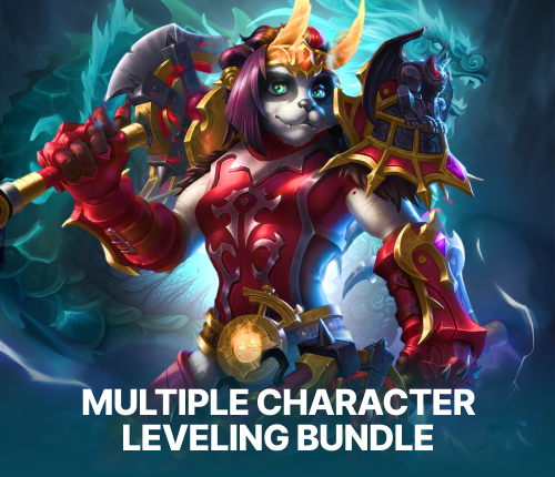 PANDARIA CLASSIC MULTIPLE CHARACTER LEVELING BUNDLE