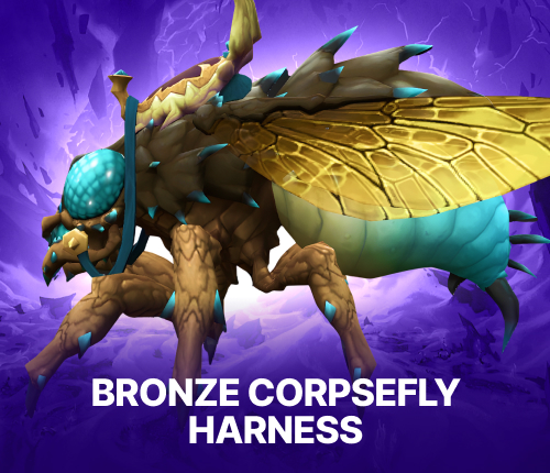 BRONZE CORPSEFLY HARNESS MOUNT