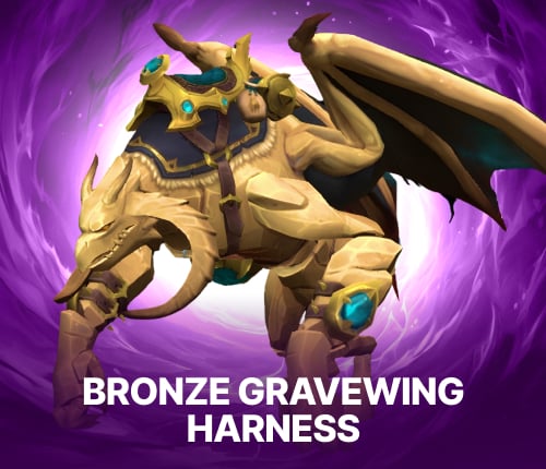 Bronze Gravewing Harness Mount