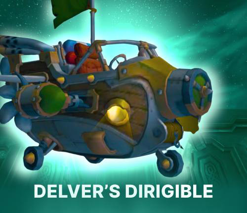 DELVER’S DIRIGIBLE MOUNT | CUSTOMIZABLE