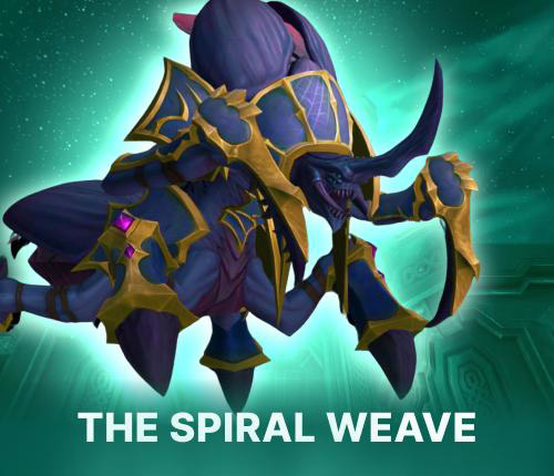 THE SPIRAL WEAVE DELVE