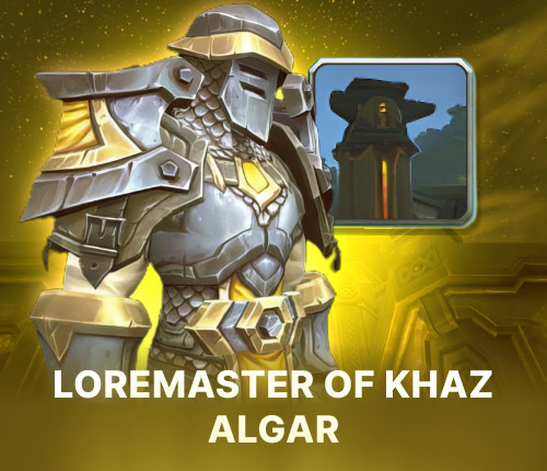 LOREMASTER OF KHAZ ALGAR ACHIEVEMENT