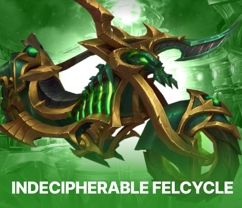 INCOGNITRO, THE INDECIPHERABLE FELCYCLE MOUNT