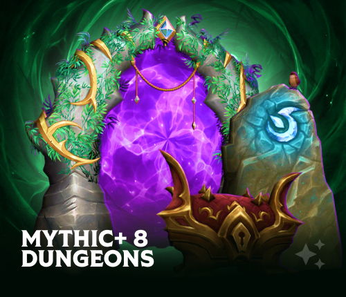 MYTHIC+8 DUNGEONS SEASON 1