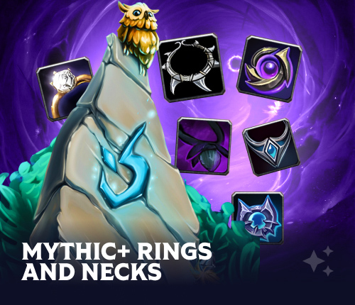 MYTHIC+ AMULETS AND RINGS