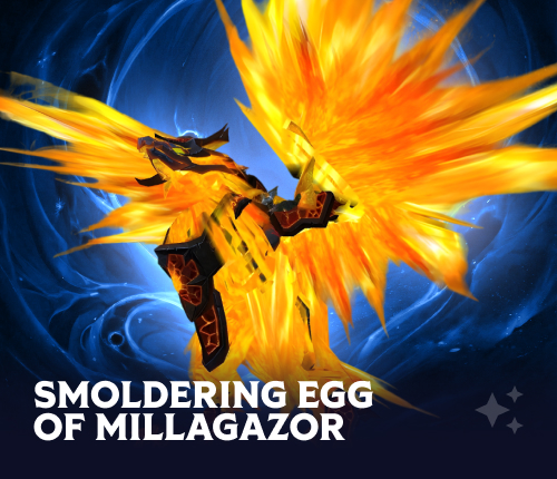 SMOLDERING EGG OF MILLAGAZOR MOUNT