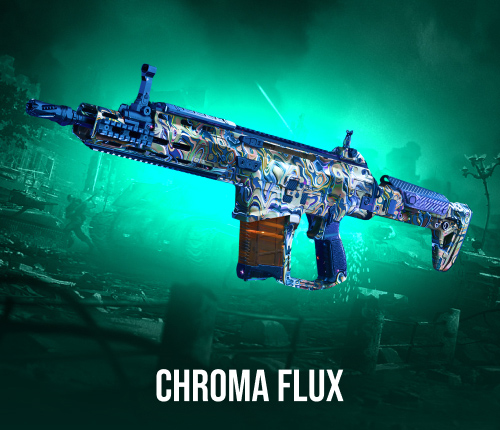BLACK OPS 7 CHROMA FLUX CAMO