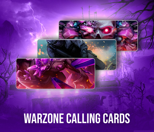 BO6 WARZONE CALLING CARDS