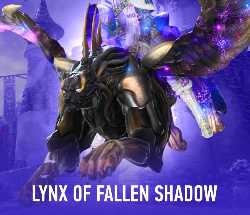 Lynx of Fallen Shadow Mount