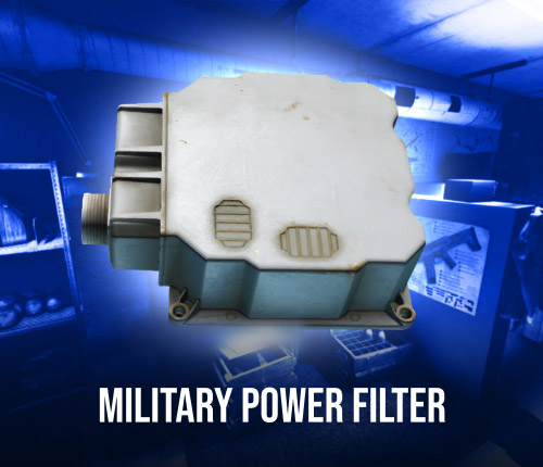 Military Power Filter Found In Raid
