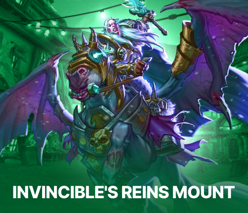 INVINCIBLE'S REINS MOUNT