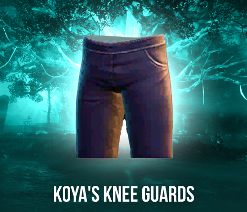 Koya's Knee Guards Legwear Artifact