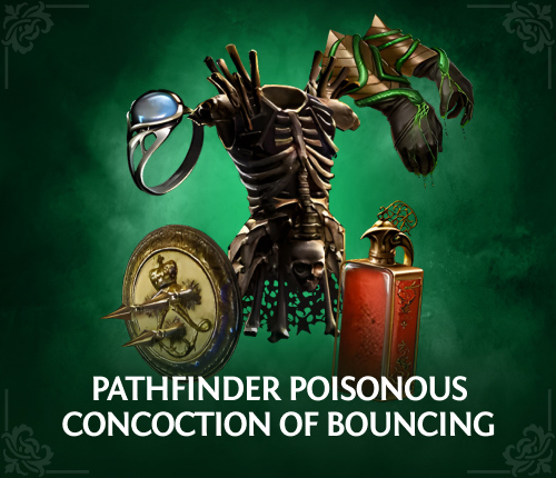 Pathfinder Poisonous Concoction of Bouncing Build