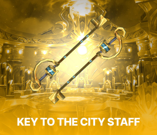 SoD Key to the City Epic Staff